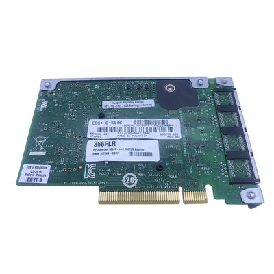 366FLR Ethernet Server Adapter Intel 4 Port 1 GB Nic Netzwerk-Schnittstellenkarte